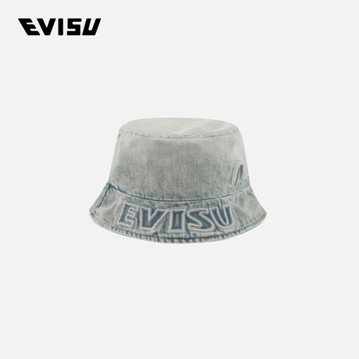 EVISU  24SS男士立体商标和海鸥刺绣渔夫帽 2ESHTU4HT8090XXDNINDL