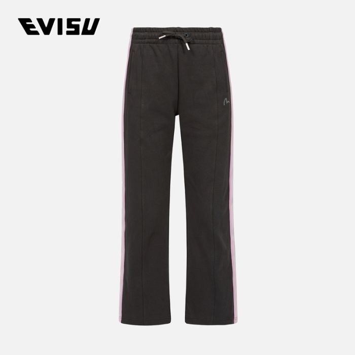 EVISU  24SS女士闪石小海鸥标志运动卫裤 2ESHTW4SP4079FFCTGRYL